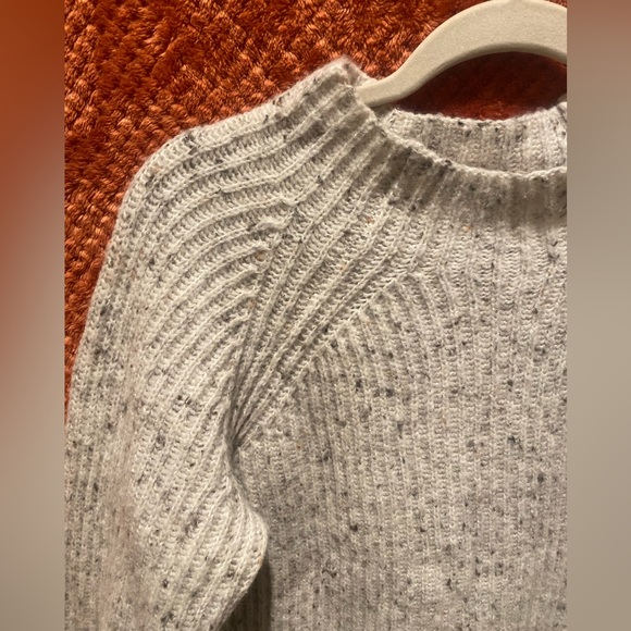 Madewell Donegal Northfield MockNeck Sweater, size Large - Picture 4 of 6